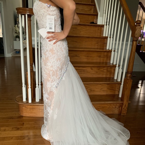 Sherri Hill Gown with Overskirt - Picture 4 of 6